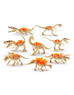 Dino FossilFind Mini Surpr EGG S1 de Robo Alive 2