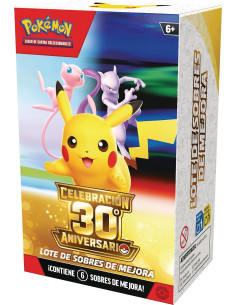 Pokémon: Lote de Sobres de Mejora de Celebración 30.º... 2