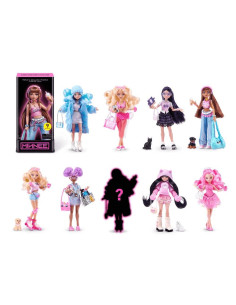 MINNEE Muñeca de Moda Sorpresa Articulada de 10 cm