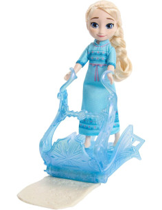 Disney Frozen Muñeca Pequeña Elsa con Accesorios y Masa... 2