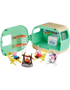 Peppa Pig, La Caravana de los Tres cerditos, Set de Juego...