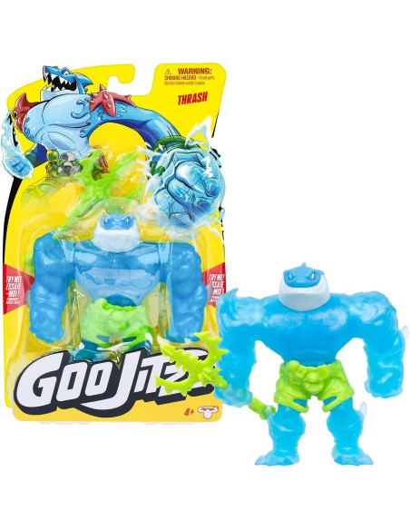 Heroes de Goo JIT Zu Figura de Accion - Descubre los nuevos Goo Power Figura Trash ¡Estruja y Estira