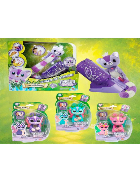 Fingerlings Fairies Ardilla Voladora Interactiva