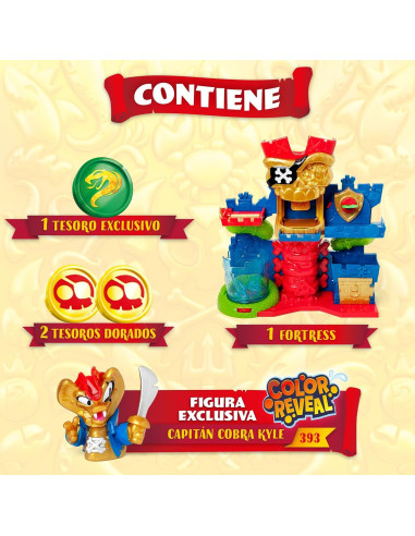 PIRATIX Skull Fortress–Fortaleza con Trampas...