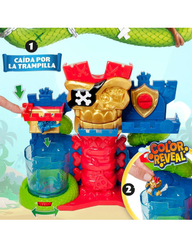 PIRATIX Skull Fortress–Fortaleza con Trampas...