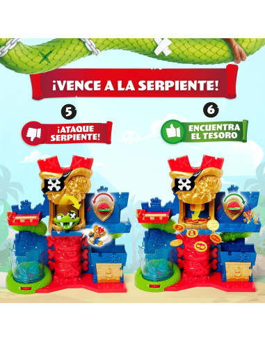 PIRATIX Skull Fortress–Fortaleza con Trampas...