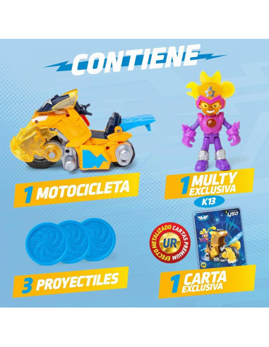 SUPERTHINGS – Moto Fighter Multy. Vehículo de...