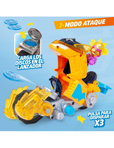SUPERTHINGS – Moto Fighter Multy. Vehículo de...