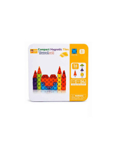 Construcción Magnética Travel Set 56 Piezas – Juego de...