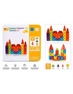 Construcción Magnética Travel Set 56 Piezas – Juego de... 2