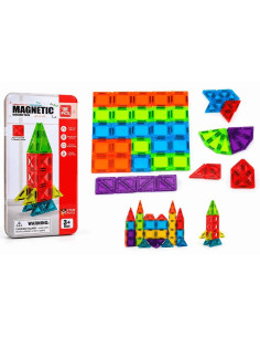 Construcción Magnética 26 Piezas – Juego de Construcción...