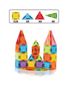 Construcción Magnética 26 Piezas – Juego de Construcción... 2