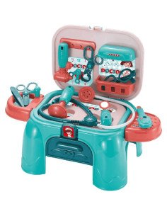 Role Planet Set Doctor 2 en 1 con Banco Infantil y 15...
