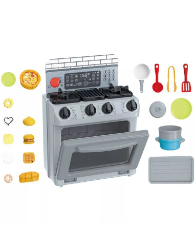 Horno Chef de juguete con accesorios 22 piezas