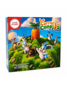 Carrera de Conejos Game Planet – Juego de Mesa Infantil...