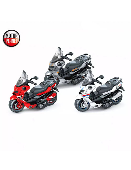 Scooter Turbo a Fricción Luces y Sonido Motor Planet