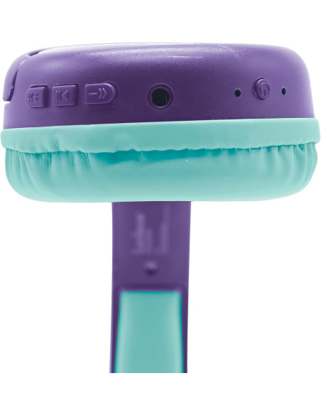 Lexibook, K-Pop Academy, Auriculares Bluetooth con Cable, Morado