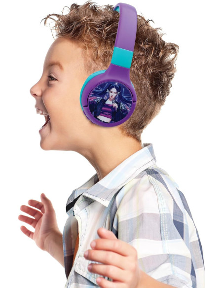 Lexibook, K-Pop Academy, Auriculares Bluetooth con Cable, Morado