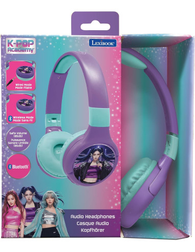 Lexibook, K-Pop Academy, Auriculares Bluetooth...