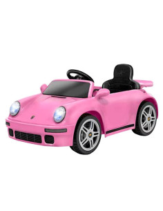 Coche eléctrico RUF CTR 2017, rosa, 12 V, batería de...