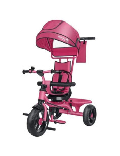 Triciclo evolutivo 4 en 1 Globo Vitamino rosa con capota...