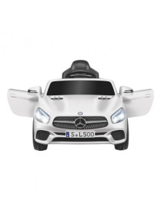 Coche eléctrico Mercedes SL500 blanco de 12 voltios 2