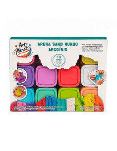 Arena Sand Mundo Arcoíris Art Planet – 10 Botes de Arena...
