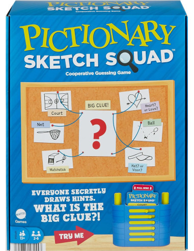 Juego Pictionary Sketch Squad cuál Es La Pista Definitiva