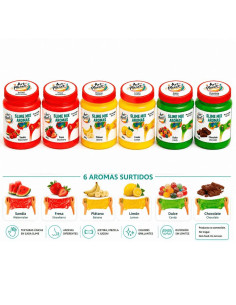 Slime Mix Aromas Art Planet 500 g – 1 Bote Surtido con...