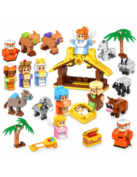 Calendario de Adviento de Construcción Portal de Belén Fantástiko – 24 Sorpresas