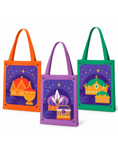 Talega Reyes Magos Infantil – Bolsa para Caramelos y...