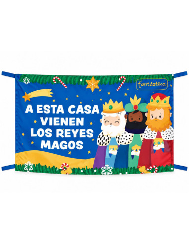 Balconera de Navidad «A Esta Casa Vienen los...