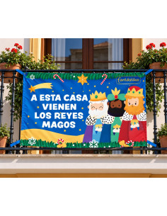 Balconera de Navidad «A Esta Casa Vienen los Reyes Magos»... 2