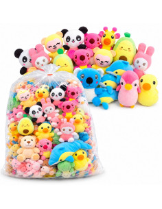 Bolsa de 25 Peluches Surtidos de 20-25 cm