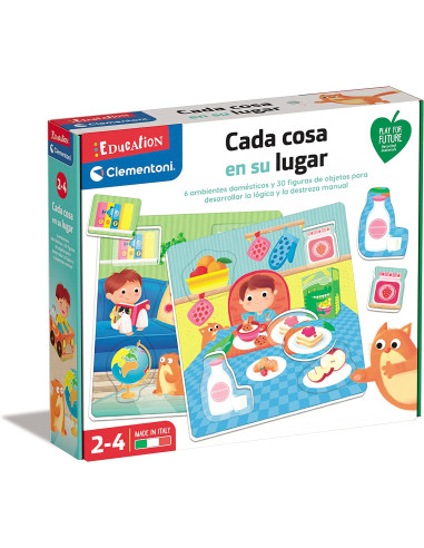 Juego Educativo Cada Cosa en Su Lugar