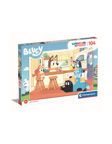 Puzle 104 piezas Bluey cocina