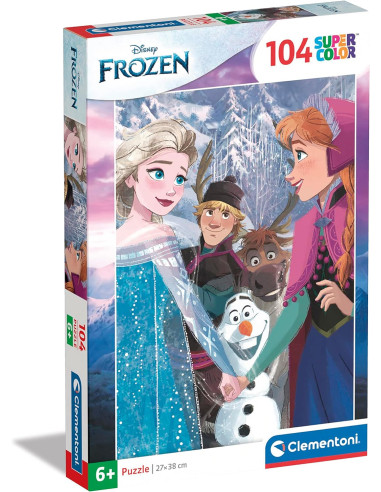 Disney Puzzle Infantil 104 Piezas Frozen