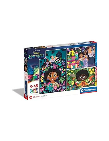 Puzzle Infantil 3 de 48 Piezas Encanto Disney