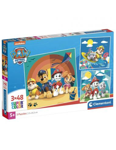 Puzzle Patrulla Canina Paw Patrol 3x48pzs