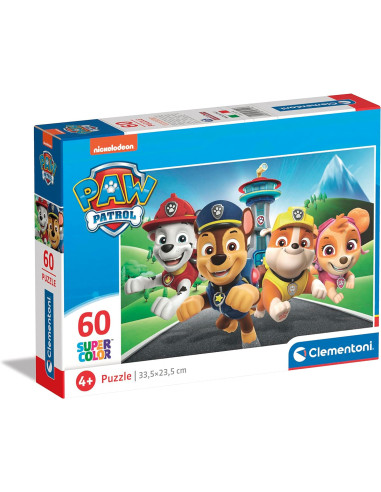 Puzzle Infantil 60 Piezas Paw Patrol, Patrulla Canina