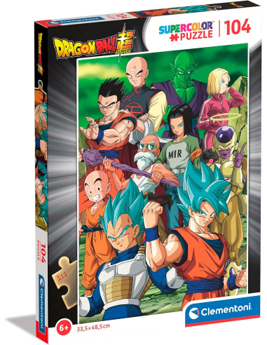 Puzzle Supercolor Dragonball-Puzzle de 104 Piezas