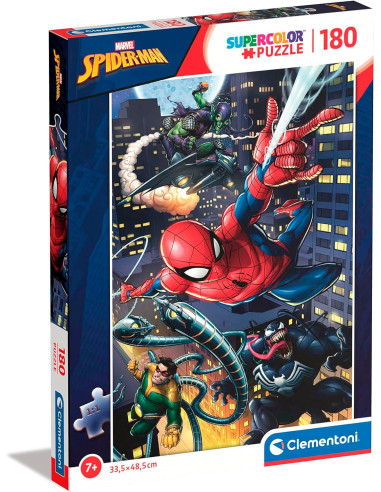 Marvel Puzzle Infantil Super 180 Piezas Spiderman