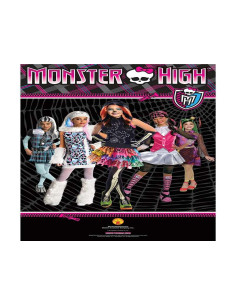 Disfraz Monster High Jinafire Talla 3 a 4 años 2