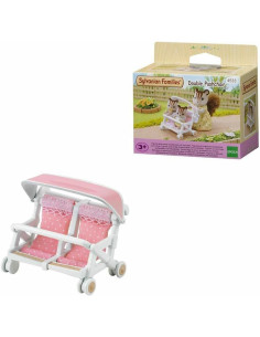 Sylvanian Families - Carrito doble de bebés