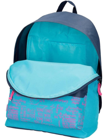Mochila Smile Azul Adaptable
