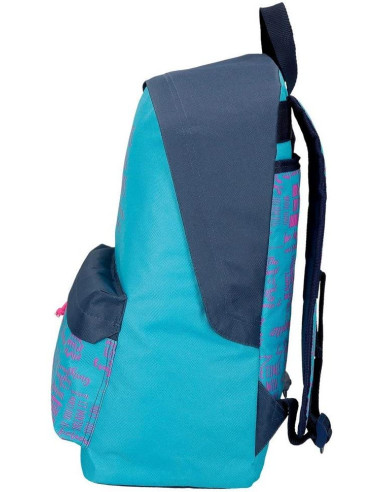 Mochila Smile Azul Adaptable