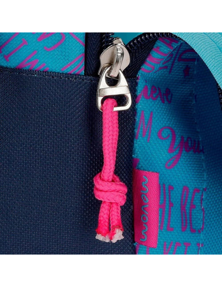 Mochila Smile Azul Adaptable