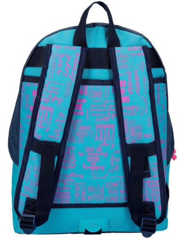 Mochila Smile Azul Adaptable