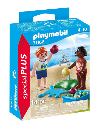 Playmobil 71166 - Niños Con Globos De Agua