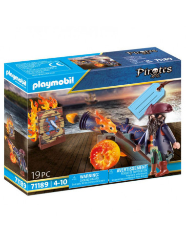 Playmobil Pirates Pirata con Cañon - 71189